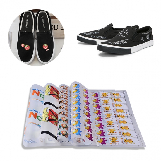 Canvas Shoes Heat Transfer Stickers